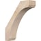 Ekena Millwork 5 1/2"W x 18"D x 22"H Legacy Smooth Knee Brace, Douglas Fir BRC06X18X22LEC00SDF - alternate 1